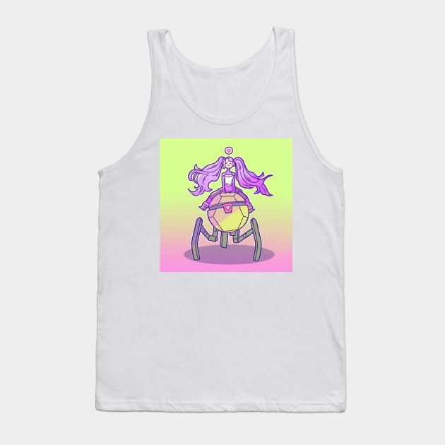 Entrapta Tank Top by Linnebutt